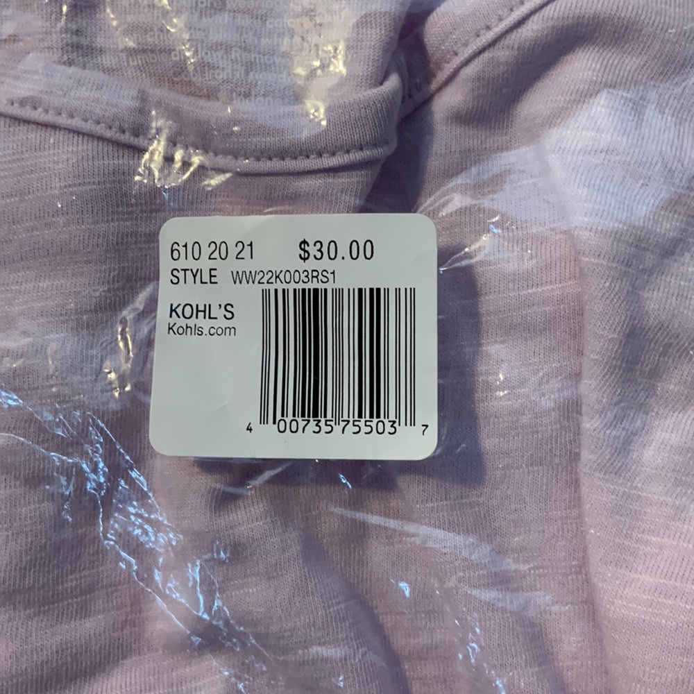 Women's Nine West Ruched Side Tank - Picture 3 of 3